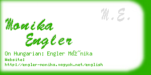 monika engler business card